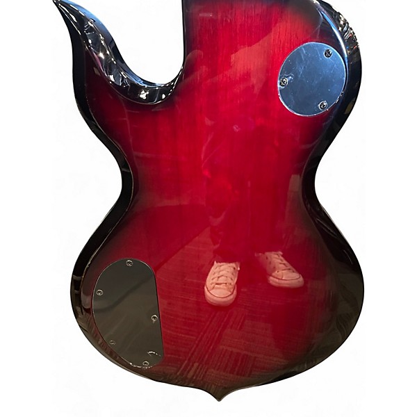 Used Wylde Audio Odin Crimson Red Trans Solid Body Electric Guitar