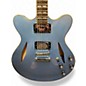 Used Eastwood Classic 6 HB-TL Pelham Blue Hollow Body Electric Guitar