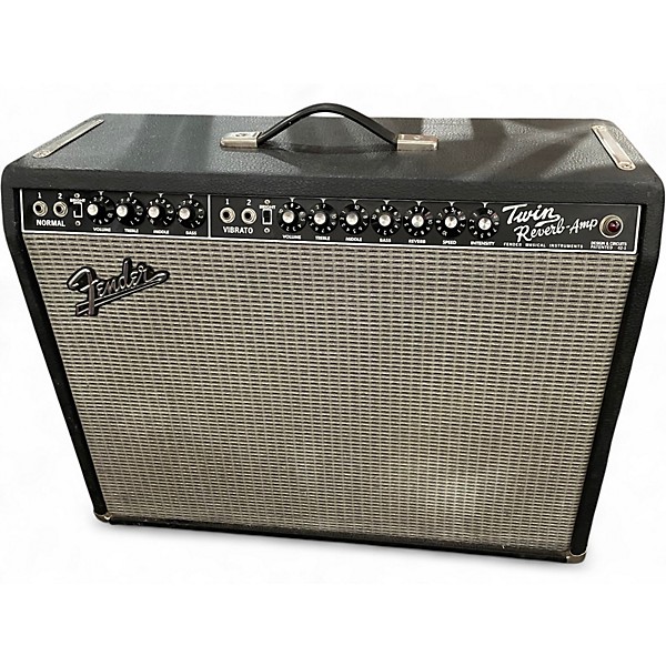 Used Fender 1965 Reissue Twin Reverb 85W 2x12 Tube Guitar Combo Amp