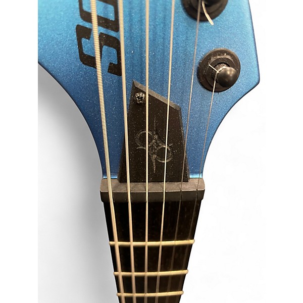 Used Solar Guitars A2.6 Metallic Blue Solid Body Electric Guitar