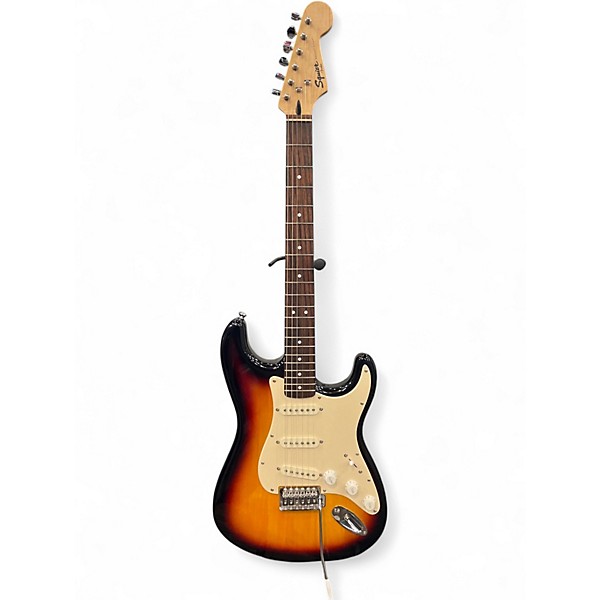 Used Squier Bullet Stratocaster 2 Color Sunburst Solid Body Electric Guitar