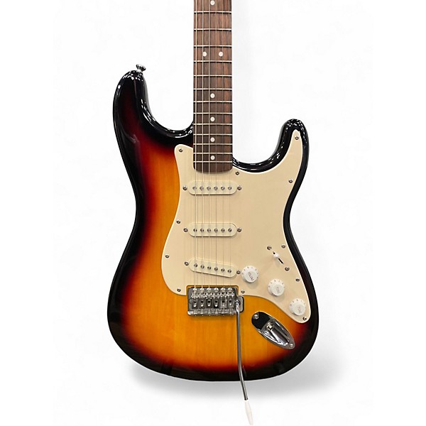 Used Squier Bullet Stratocaster 2 Color Sunburst Solid Body Electric Guitar