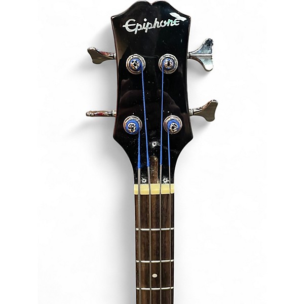 Used Epiphone EMBASSY Burgundy Electric Bass Guitar
