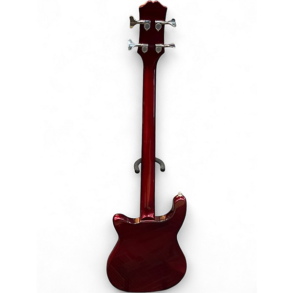 Used Epiphone EMBASSY Burgundy Electric Bass Guitar