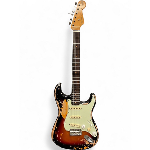 Used Fender MIKE MCCREADY STRAT 2 Color Sunburst Solid Body Electric Guitar