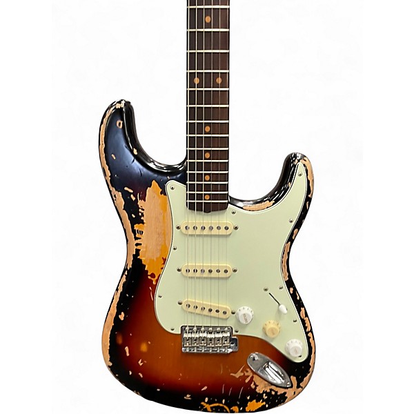 Used Fender MIKE MCCREADY STRAT 2 Color Sunburst Solid Body Electric Guitar