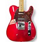 Used Fender DELUXE NASHVILLE TELECASTER RED Solid Body Electric Guitar