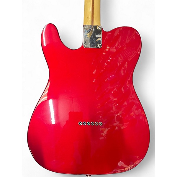 Used Fender DELUXE NASHVILLE TELECASTER RED Solid Body Electric Guitar