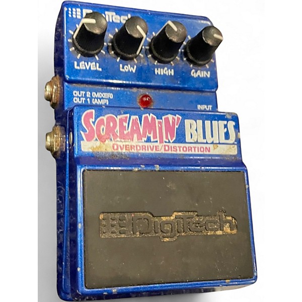 Used DigiTech Screamin' Blues Overdrive Effect Pedal