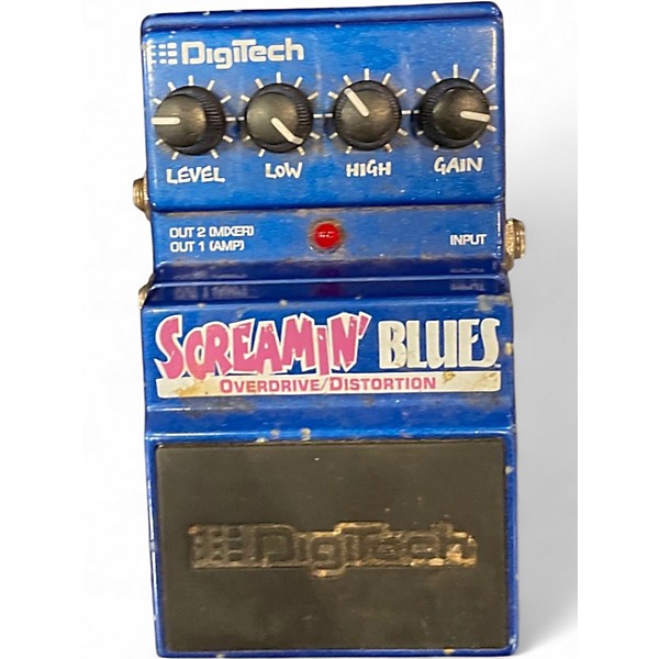 Used DigiTech Screamin' Blues Overdrive Effect Pedal