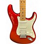 Used Fender Standard Stratocaster Candy Apple Red Solid Body Electric Guitar