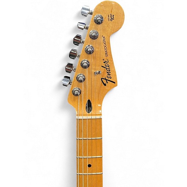 Used Fender Standard Stratocaster Candy Apple Red Solid Body Electric Guitar