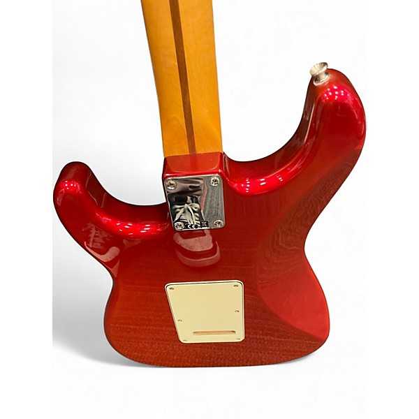 Used Fender Standard Stratocaster Candy Apple Red Solid Body Electric Guitar