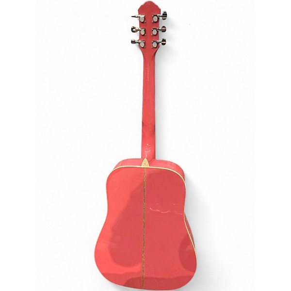 Used 2013 Oscar Schmidt OG1P Pink Acoustic Guitar