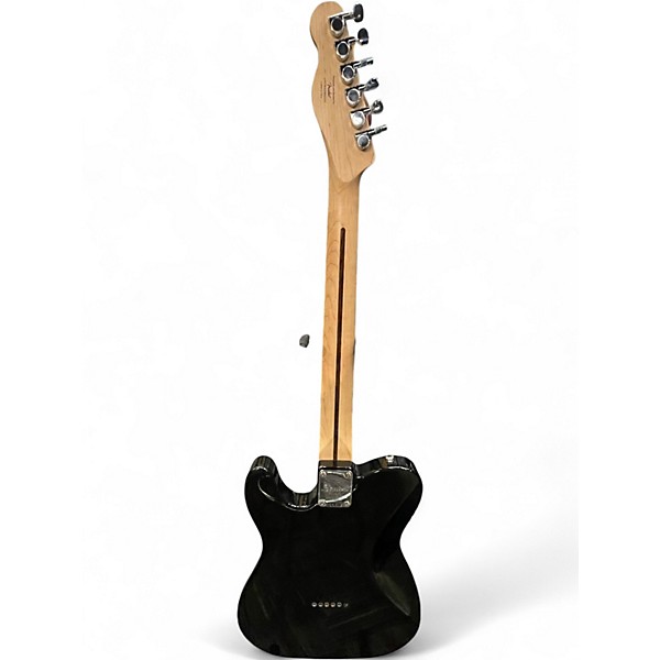 Used 2023 Squier Telecaster Custom Black Solid Body Electric Guitar