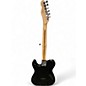 Used 2023 Squier Telecaster Custom Black Solid Body Electric Guitar