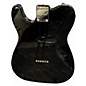Used 2023 Squier Telecaster Custom Black Solid Body Electric Guitar