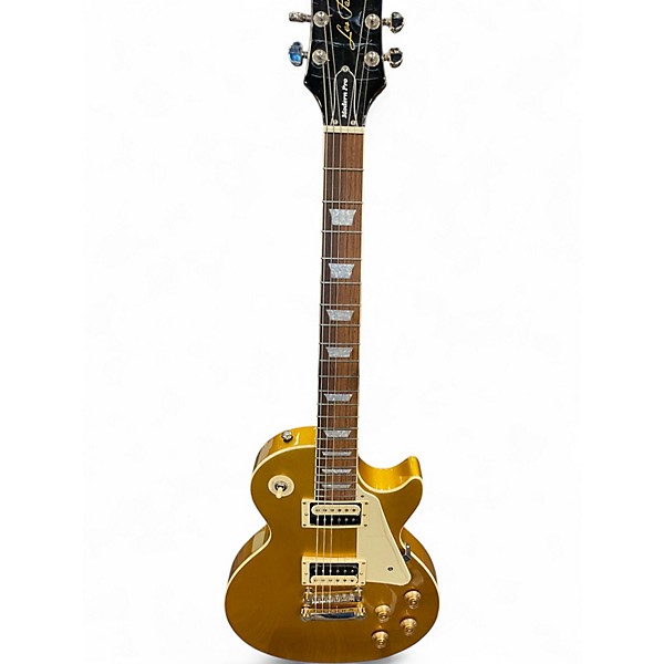 Used Epiphone LES PAUL MODERN PRO Metallic Gold Solid Body Electric Guitar