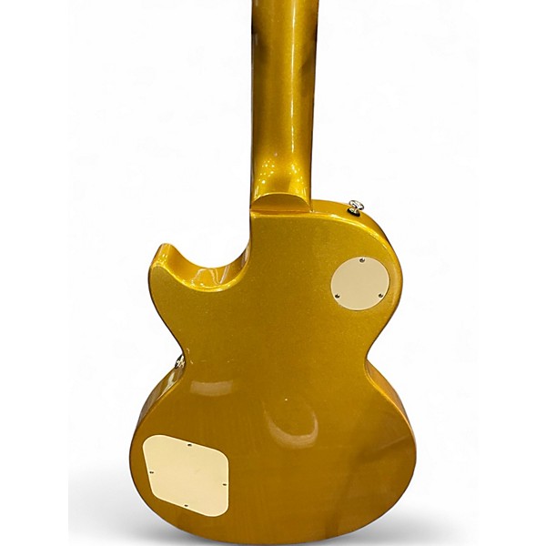 Used Epiphone LES PAUL MODERN PRO Metallic Gold Solid Body Electric Guitar