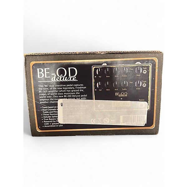Used Friedman BE-OD Deluxe Effect Pedal