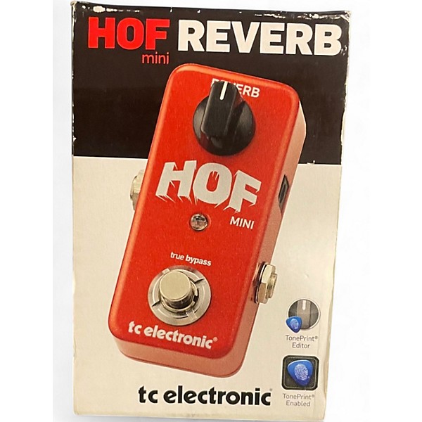 Used TC Electronic Hall Of Fame Mini Reverb Effect Pedal