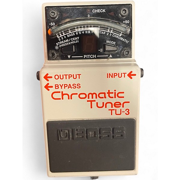 Used BOSS TU3 Chromatic Tuner Pedal