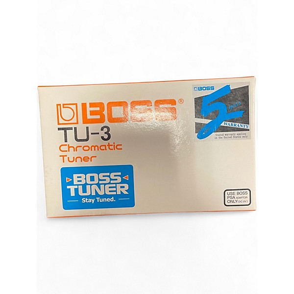 Used BOSS TU3 Chromatic Tuner Pedal