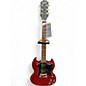 Used Epiphone SG Classic Worn Cherry Solid Body Electric Guitar thumbnail
