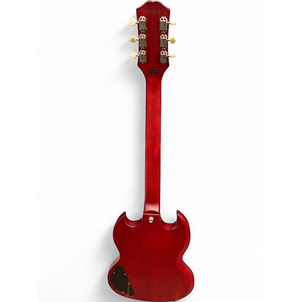 Used Epiphone SG Classic Worn Cherry Solid Body Electric Guitar
