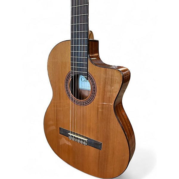 Used Cordoba C5-CET Thinline Natural Classical Acoustic Electric Guitar