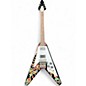 Used Epiphone JIMI HENDRIX LOVE DROPS FLYING V Ebony Solid Body Electric Guitar thumbnail