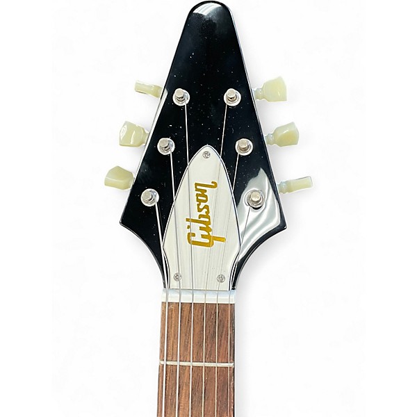Used Epiphone JIMI HENDRIX LOVE DROPS FLYING V Ebony Solid Body Electric Guitar