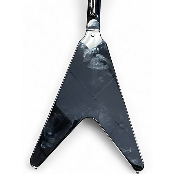 Used Epiphone JIMI HENDRIX LOVE DROPS FLYING V Ebony Solid Body Electric Guitar