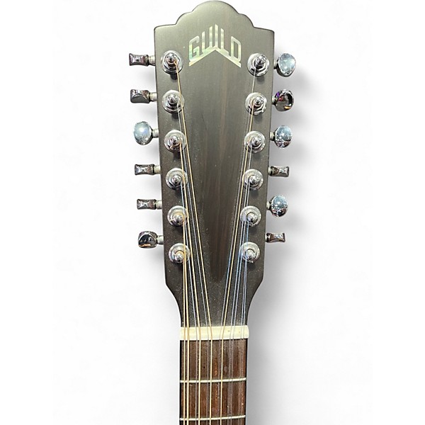 Used Guild F-2512E Natural 12 String Acoustic Electric Guitar