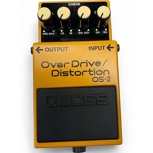 Used BOSS OS2 Overdrive Distortion Effect Pedal