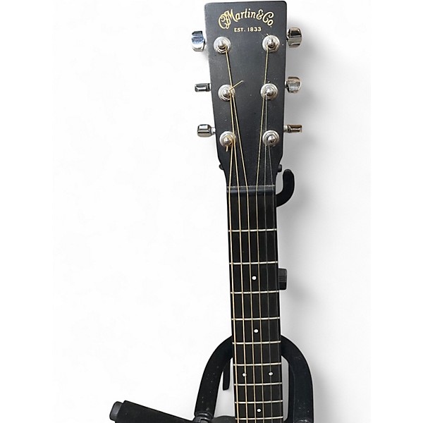 Used Martin x series custom Black Acoustic Electric Guitar