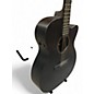 Used Martin x series custom Black Acoustic Electric Guitar