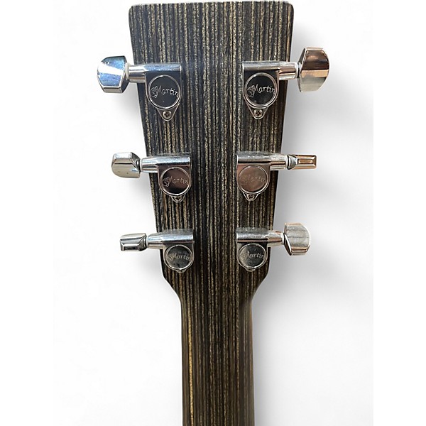 Used Martin x series custom Black Acoustic Electric Guitar