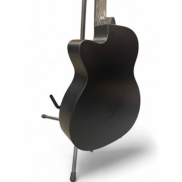 Used Martin x series custom Black Acoustic Electric Guitar