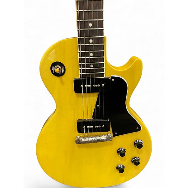 Used 2021 Gibson Les Paul Special TV Yellow Solid Body Electric Guitar