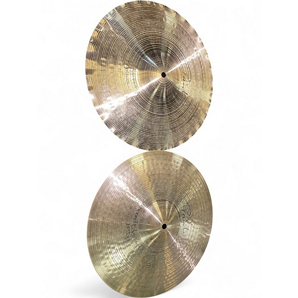 Used Paiste 14in Signature Sound Edge Hi Hat Pair Cymbal