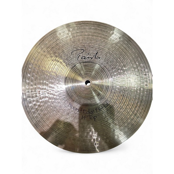 Used Paiste 14in Signature Sound Edge Hi Hat Pair Cymbal
