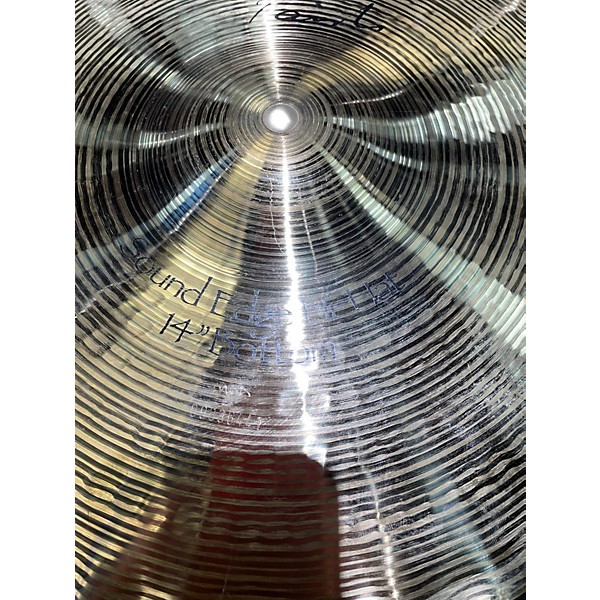 Used Paiste 14in Signature Sound Edge Hi Hat Pair Cymbal