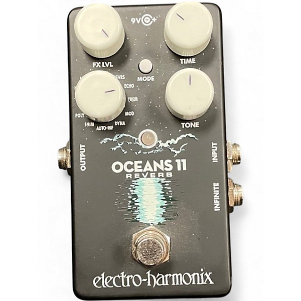Used Electro-Harmonix Oceans 11 Reverb Effect Pedal
