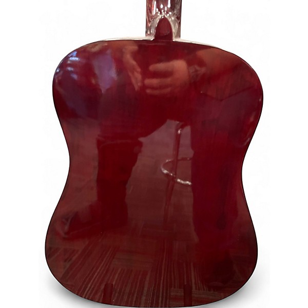 Used Palmer P36 RED Acoustic Guitar