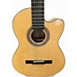 Used Lucero LC100CE NATURAL Classical Acoustic Electric Guitar