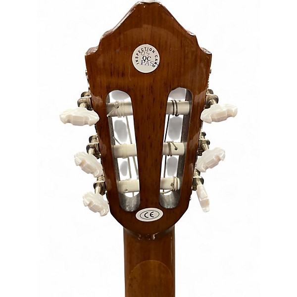 Used Lucero LC100CE NATURAL Classical Acoustic Electric Guitar