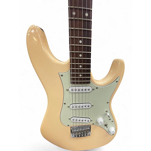 Used Ibanez Azes31 Cream Solid Body Electric Guitar