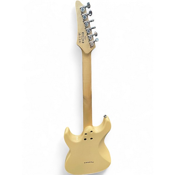 Used Ibanez Azes31 Cream Solid Body Electric Guitar