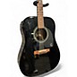 Used Epiphone PRO-1 Ebony Acoustic Guitar